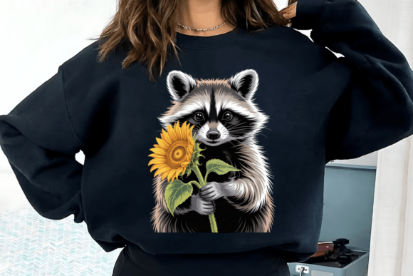 Evaluating the Raccoon Sunflower PNG for Commercial and Personal Design Projects