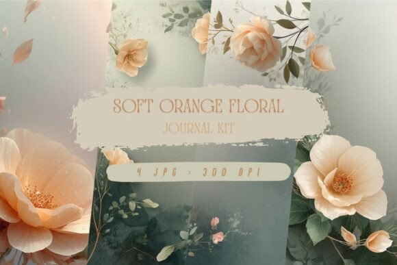 Soft Orange Floral Journal Kit: A Practical Guide to Digital Paper Success