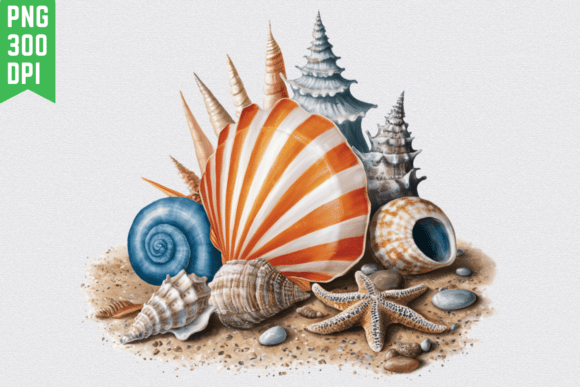 The Rising Popularity of Spiral Seashell Clipart Ocean Beach PNG in Digital Design and Crafting